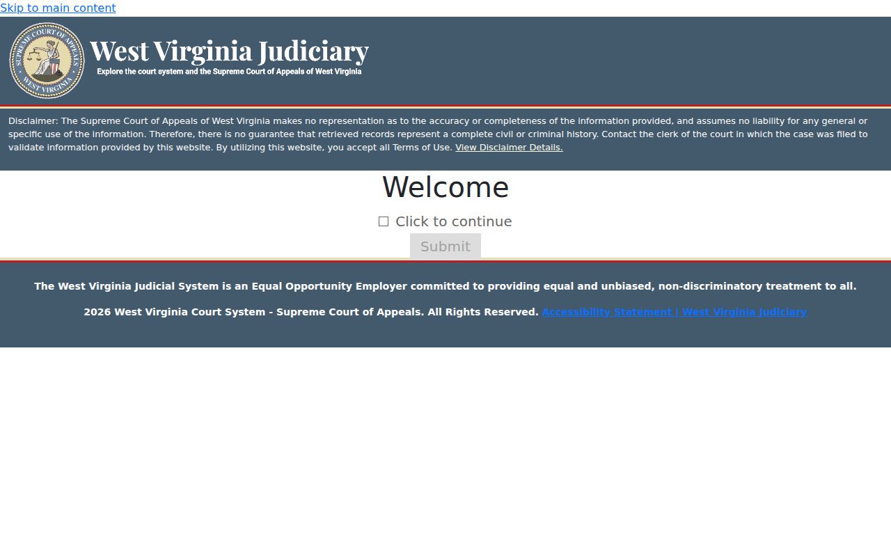 Raleigh County property case lookup in the West Virginia magistrate docket search